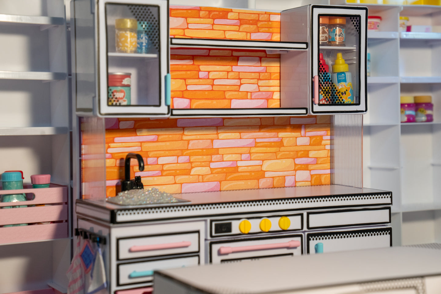 Miniature Kitchen Back Splash